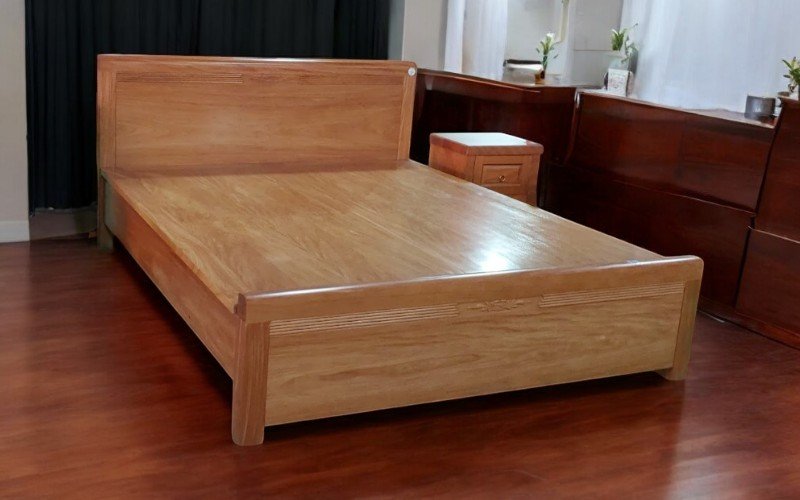 Giường gỗ công nghiệp tại quận 9 đẹp giá rẻ