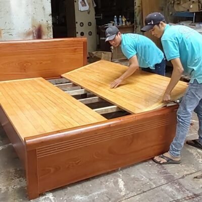 Giường ngủ gỗ cao cấp