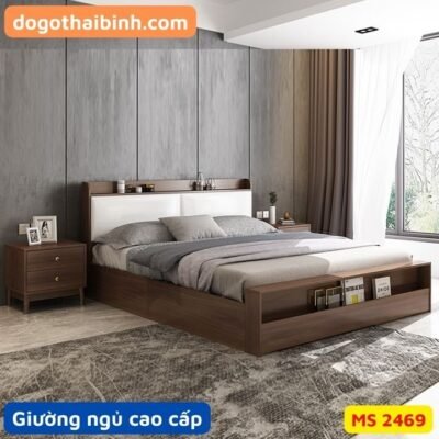 Giường Ngủ Cao Cấp MS 2469: Sự Lựa Chọn Hoàn Hảo Tại TPHCM