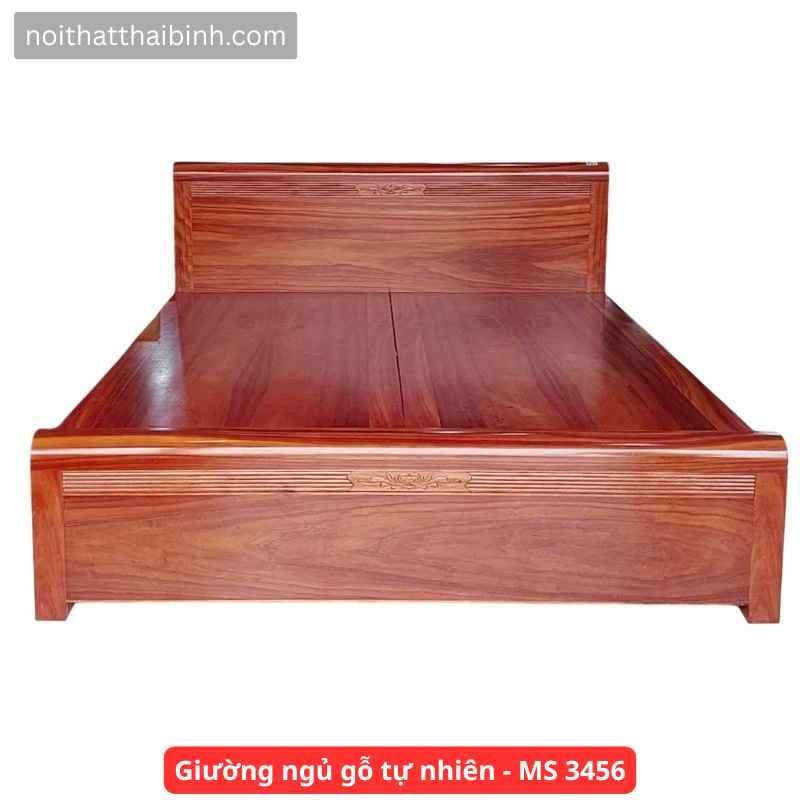 Giường ngủ gỗ tự nhiên vân cẩm