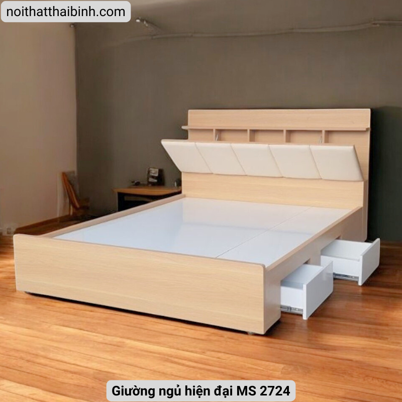 Giường ngủ hiện đại MS 2724 - Ảnh 4