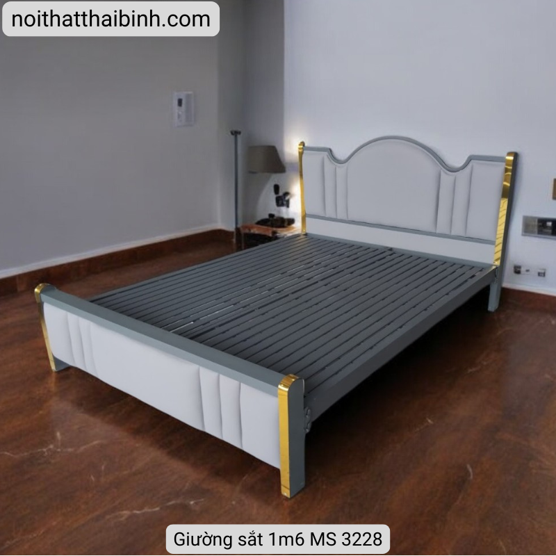Giường sắt 1m6 MS 3228 - Ảnh 5