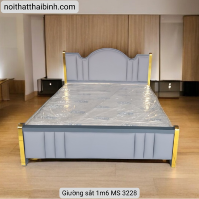 Giường sắt 1m6 MS 3228