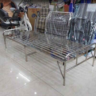 Giường xếp inox | kích thước 1m MS 3478