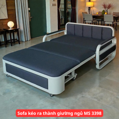 Sofa kéo ra thành giường ngủ | Kích thước 1m2 MS 3398