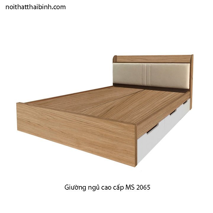 Giường ngủ cao cấp đẹp MS 2065