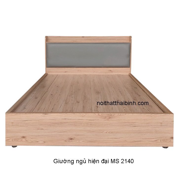Giường ngủ hiện đại bọc da MS 2140