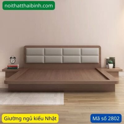 Giường bệt kiểu nhật MS 2802