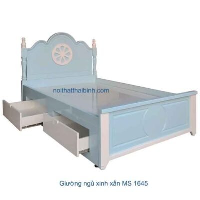 Giường ngủ trẻ em xinh xắn MS 1465