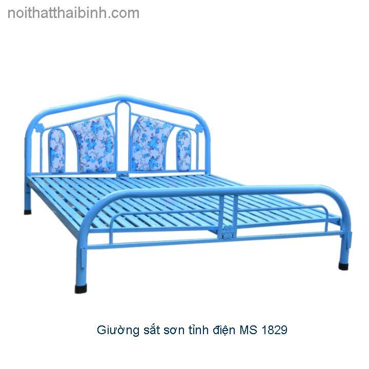 Giường sắt sơn tĩnh điện MS 1829